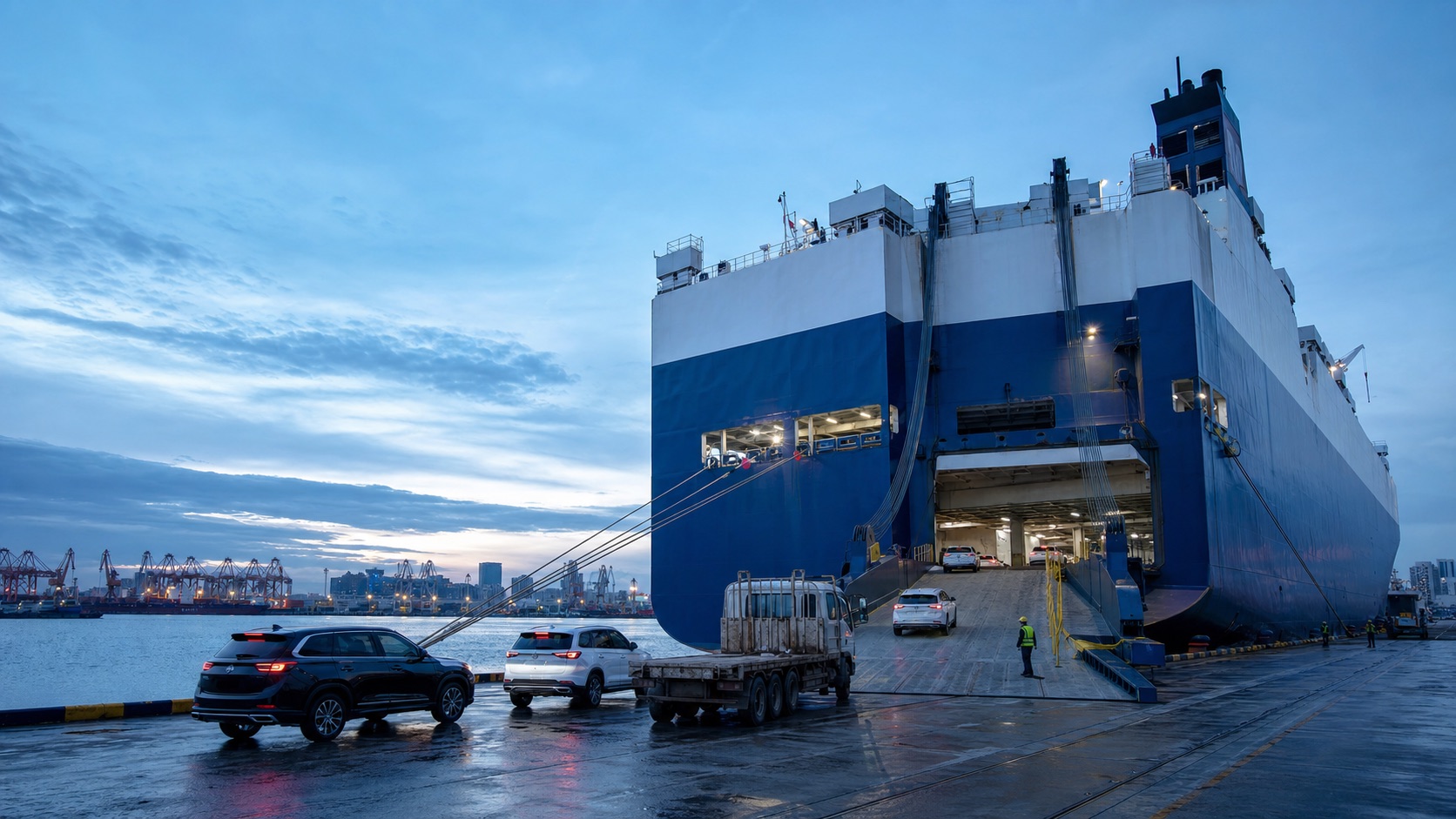 China vehicle export coordination