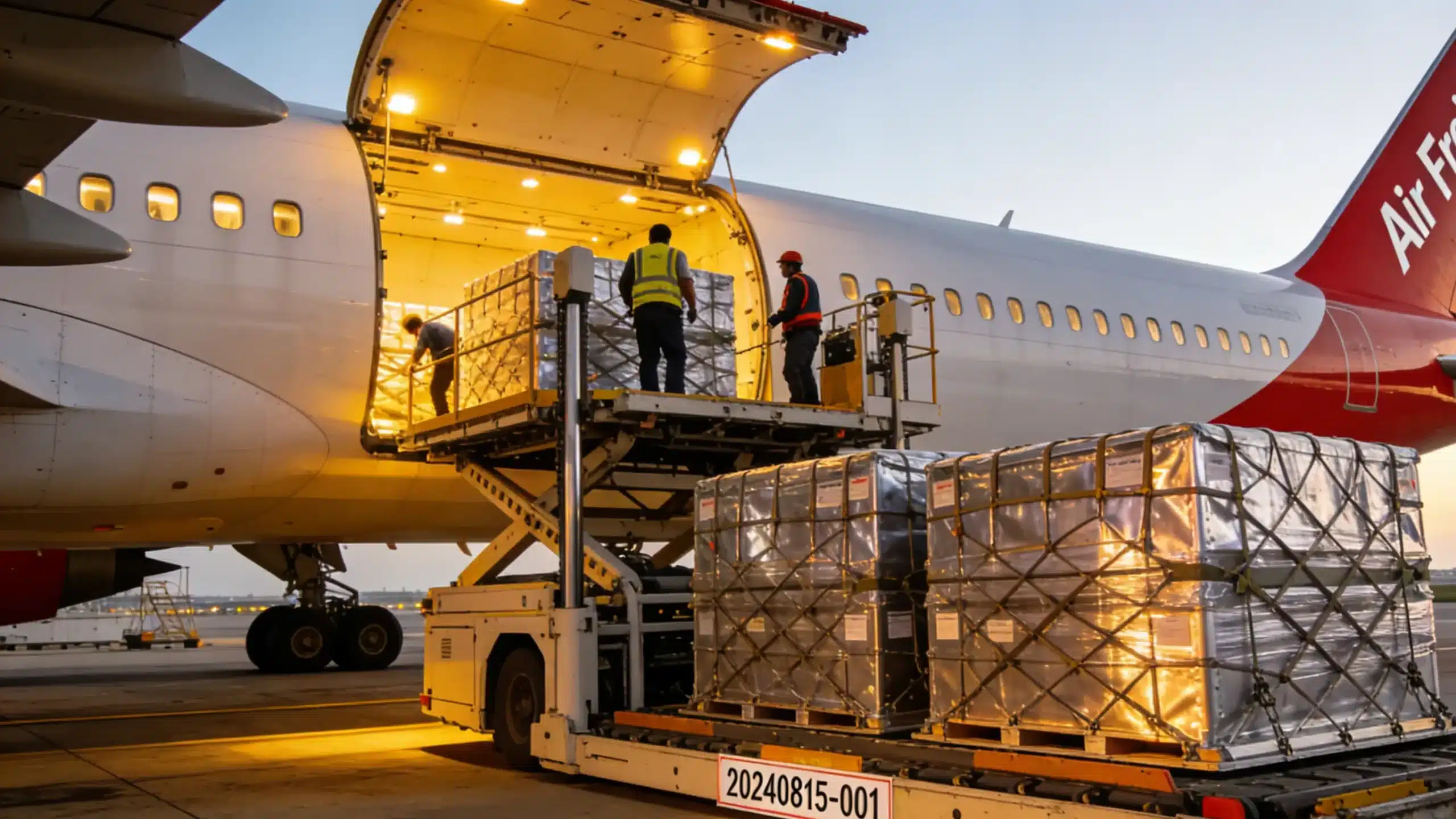 Fast air freight services from China to Nigeria and Ghana by SauriFreight.