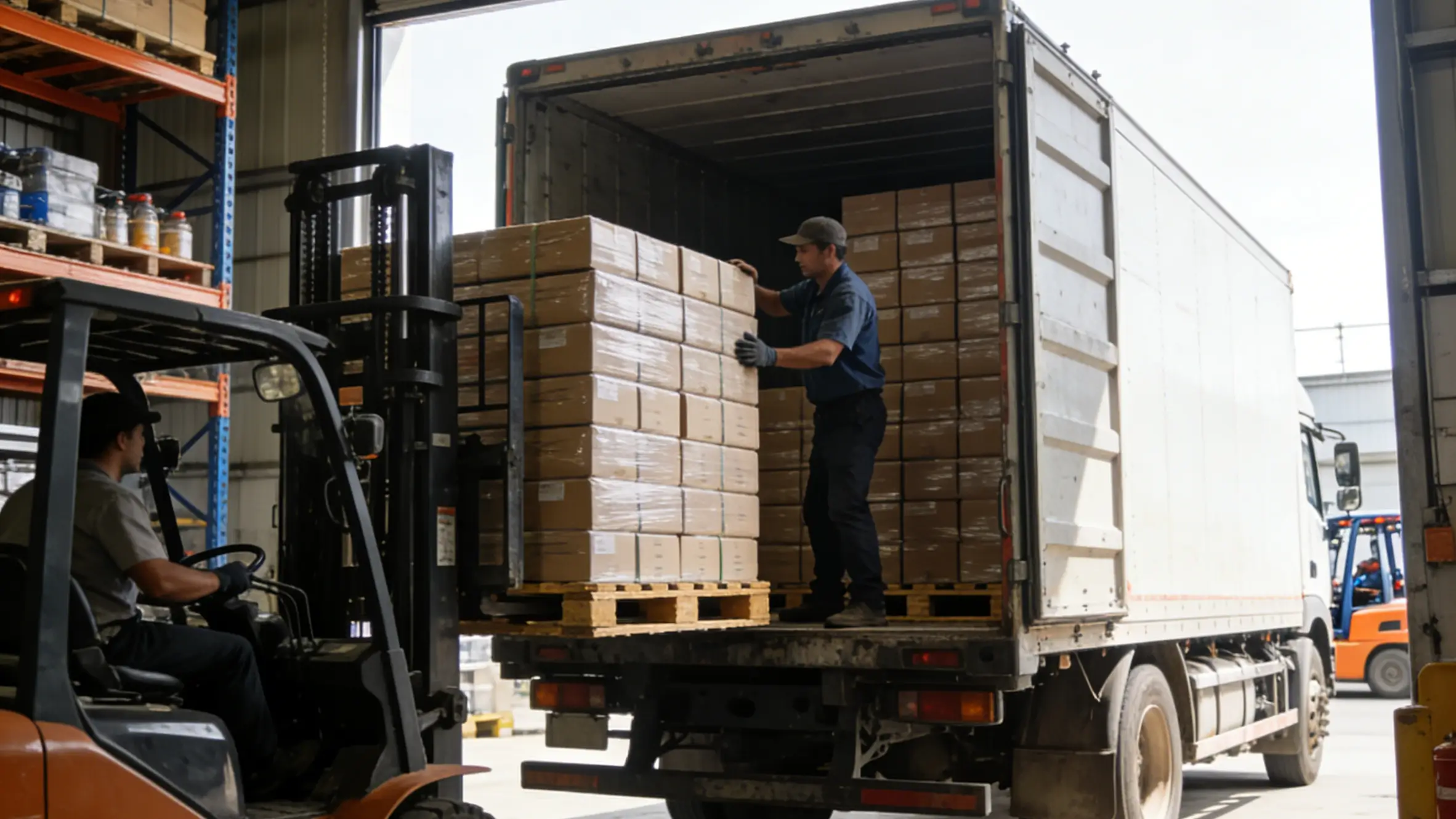 Seamless ex-factory pickup services from Chinese suppliers to SauriFreight warehouse.
